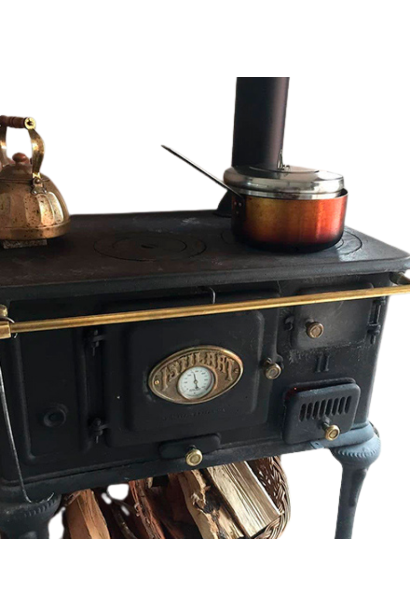 Cocina a leña de hierro fundido Istilart - 2 S/DEP - Imagen 3