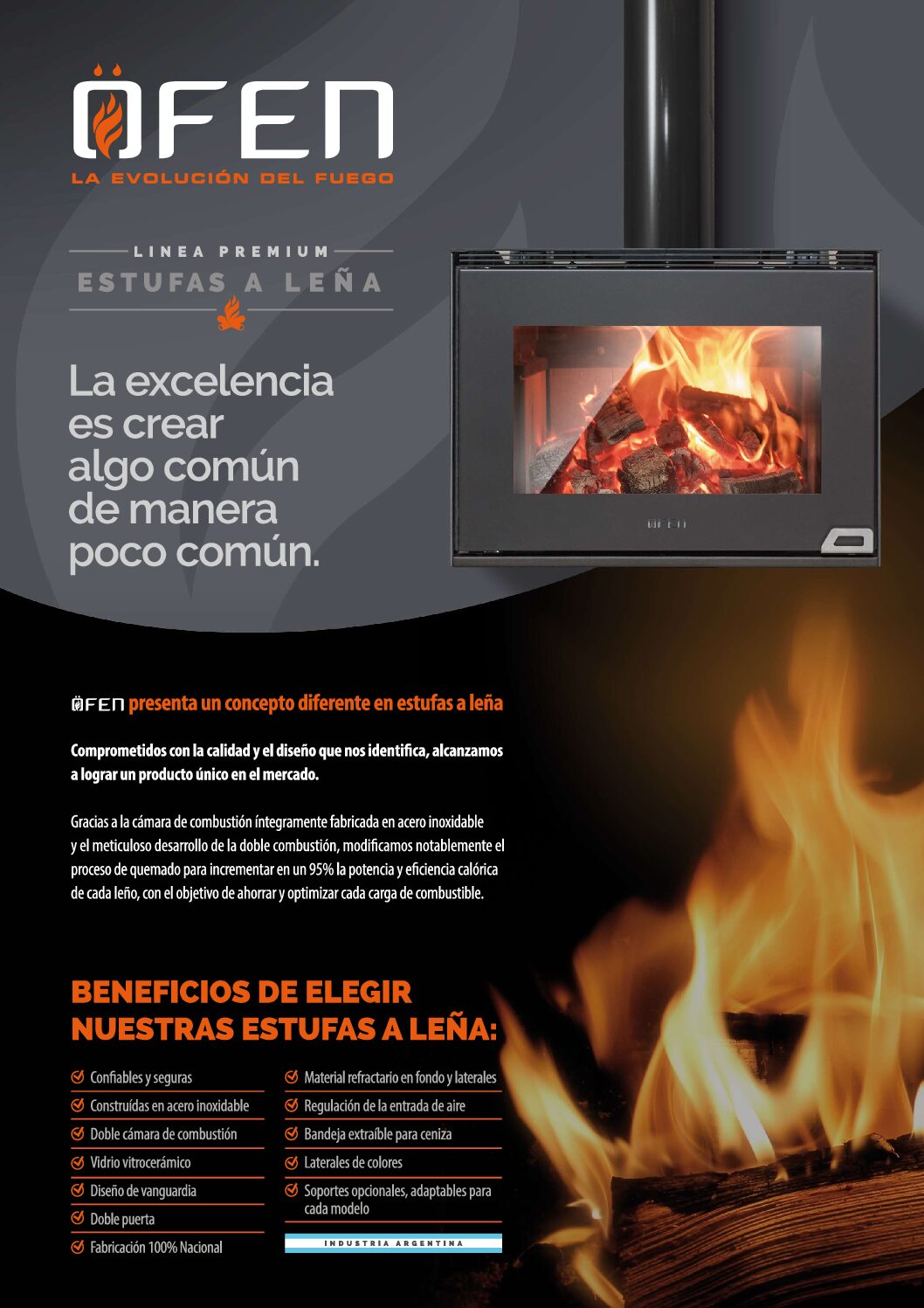 Salamandra Ofen - BORKE (Sola) - Imagen 11