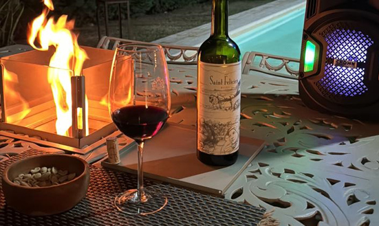 Mesa alta + Fogonero KASSEL + acc. Vidrio vitroc. Ofen (1650 x 1200 x 765mm) - Imagen 13