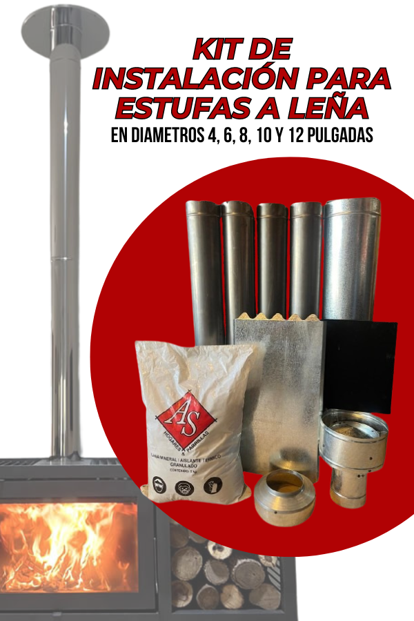 KIT INSTALACION Ø 6" - Adelina Sur-
